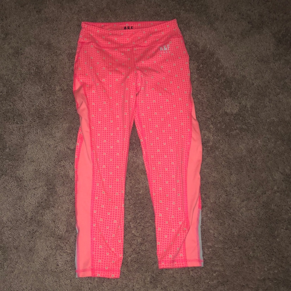 Reflective orange active pants